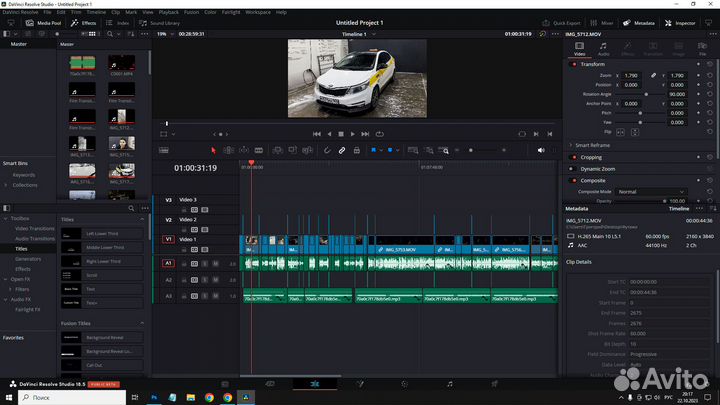Монтаж видео для ютуб