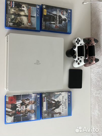 Sony playstation 4 slim 500gb+1TB