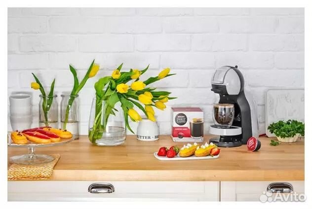 Кофемашина капсульного типа krups nescafe dolce