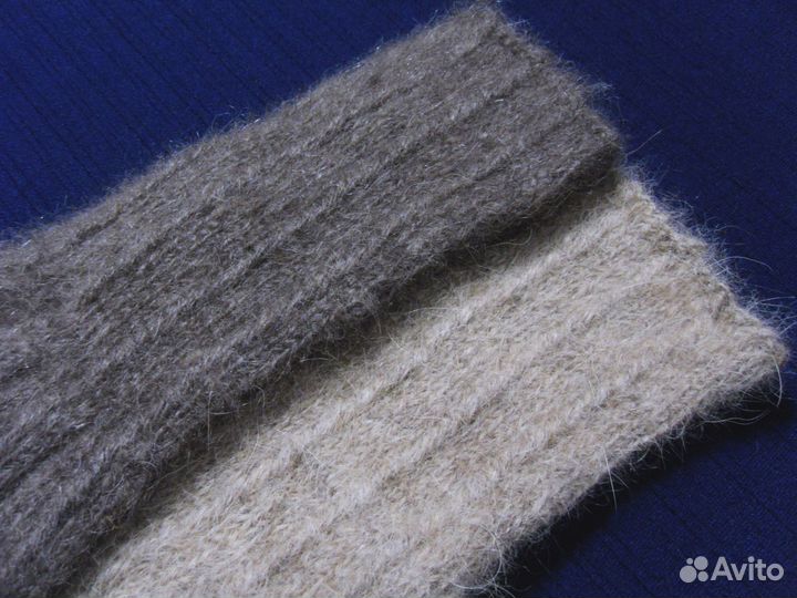 Перчатки мужские из собачьей шерсти Grey