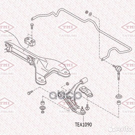 Опора шаровая нижняя L/R TEA1090 tatsumi