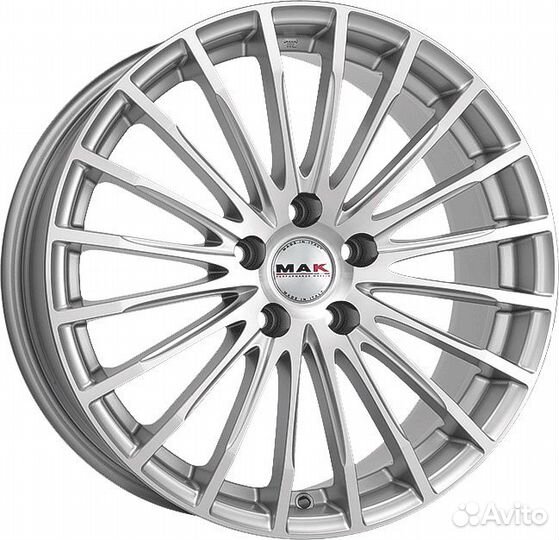 R17 5x112 7,5J ET43 D76 MAK Fatale Silver