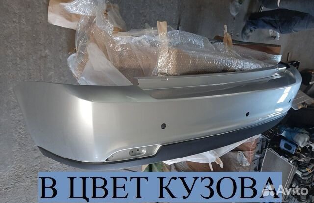 Задний бампер LADA Priora в цвет кузова