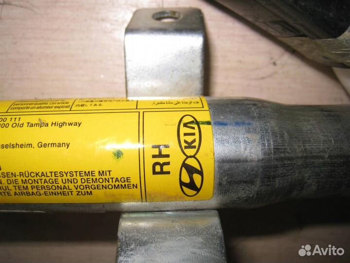 Подушка безопасности (шторка) правая Hyundai Elan