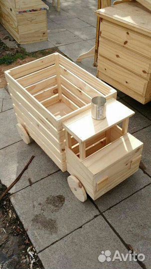 Фигуры садовые из дерева