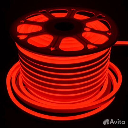 Гибкий неон, neon flex 12В, 220В