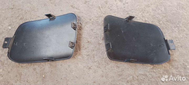 Заглушки на бампер противотуманок