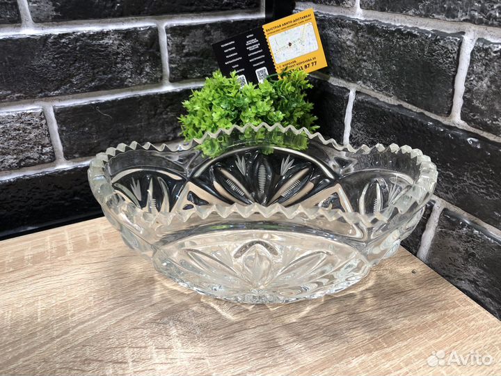 К.3163 Ваза Овальная большая СССР