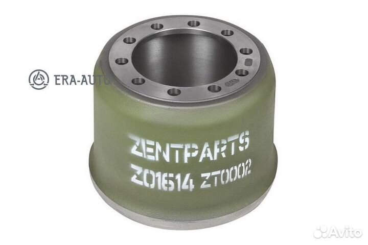 Zentparts Z01614 Z01614 барабан тормозной 300x200