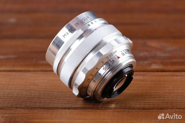 Объектив Мир 1 2,8/37 Брюссель зомз М42 Люкс