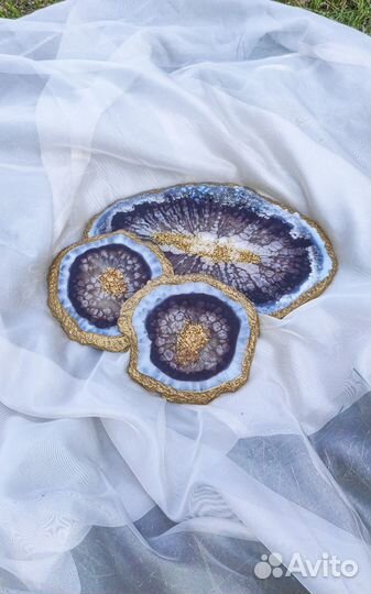 Посуда для сервировки стола из смолы