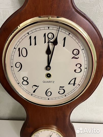 Метеостанция - часы настенные - новые Quartz