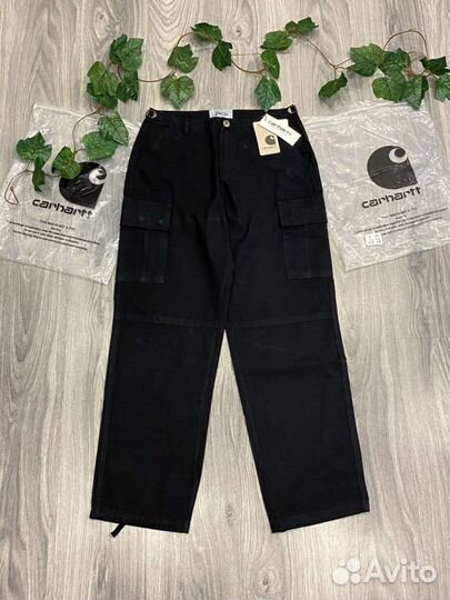 Штаны Carhartt Wip чёрные