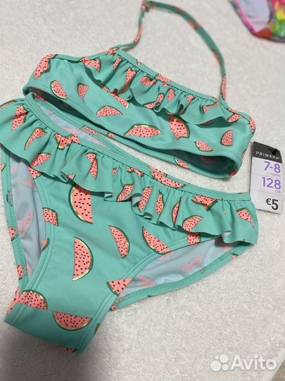 Новые 7-8 лет купальники фирменные