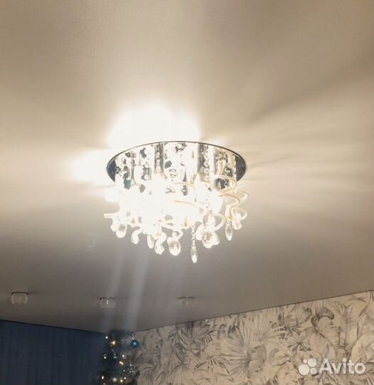 Люстра потолочная бу