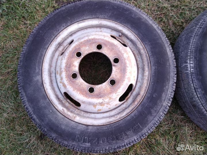 Диски с шинами на газель