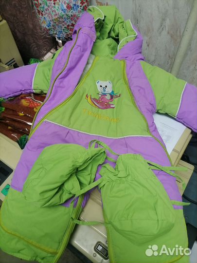 Комбинезон зимний 68 74