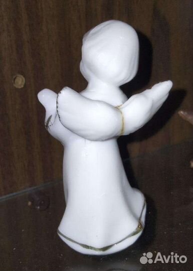 Фарфоровые статуэтки Ангелы Куклы Клоун Фигурки