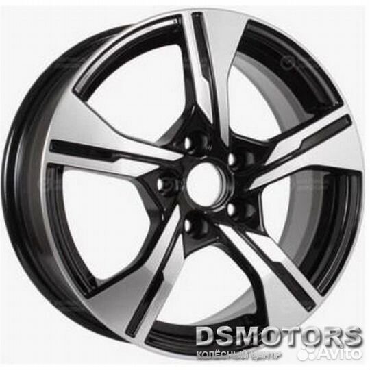 Диски кс1053 6.5/16 5x114.3 ET45 d60.1 алмаз чёрны