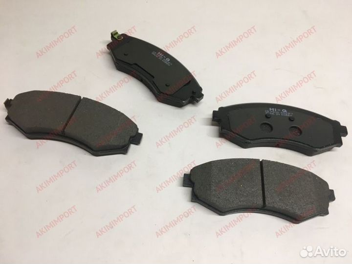 Колодки тормозные передние дисковые