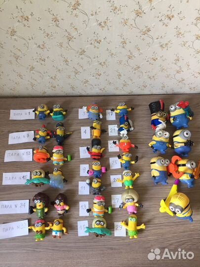 Игрушки Макдональдс, бургер кинг, SB и др