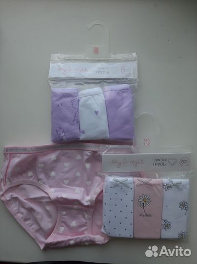 Трусики для девочки компл-3шт