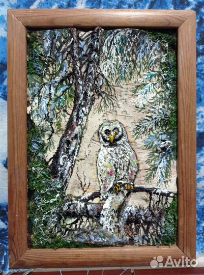 Картины на бересте