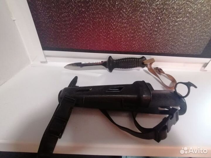 Нож для дайвинга Mac Sub D Chrome - SUB 15 D