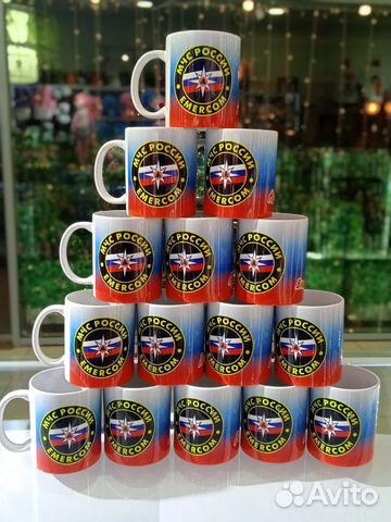 Кружка с печатью