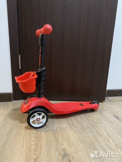 Самокат детский трехколесный новый