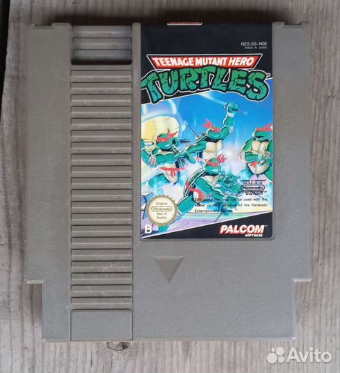 Игровые картриджи на ниндендо оригинал 1985г