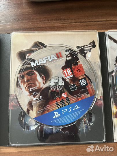 Mafia trilogy PS4 (Б/У) RUS