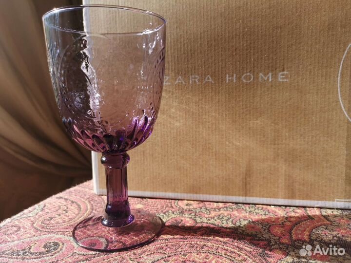 Посуда бокалы емкость кольца Zara home