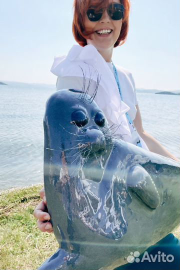 Сувенир панно с Байкала Нерпа