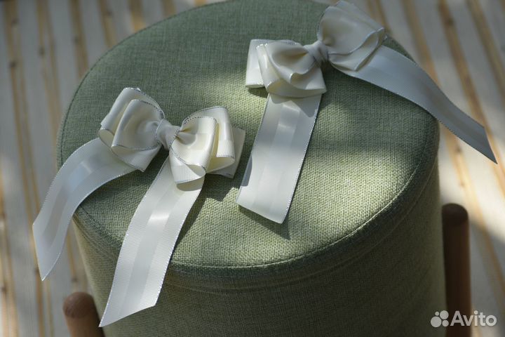 Школьные бантики ручная работа