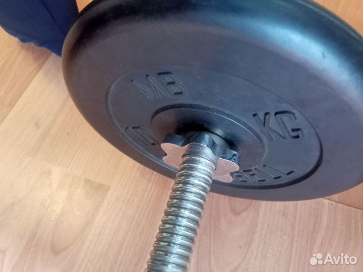 Штанга с изогнутым грифом