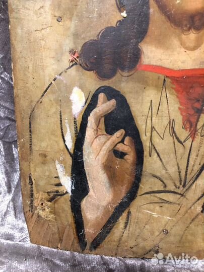 Старинная икона Вседержитель