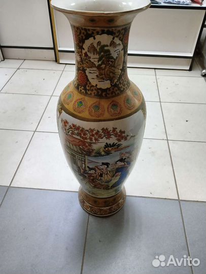 Керамическая ваза 60см