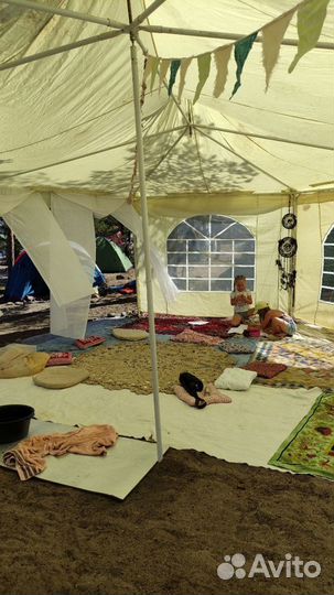 Аренда Шатра 29 кв.м Герметичный(+теплопушка)