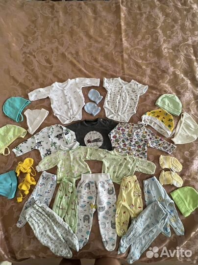 Большой пакет для мальчиков 0-3 месяца