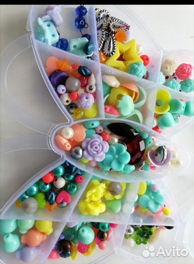 Набор для рукоделия(бисер, паетки, бусины)
