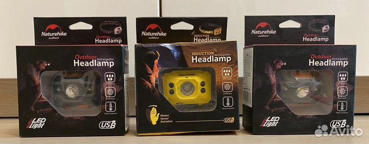 Налобный фонарь светодиодный