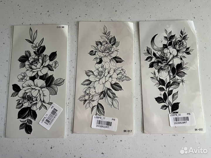 Переводные татуировки