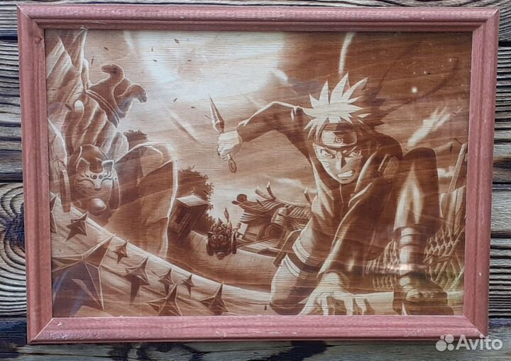 Картина на дереве для интерьера 