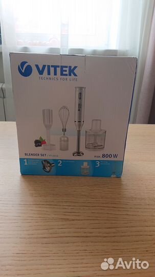 Новый погружной блендер Витек /Vitek