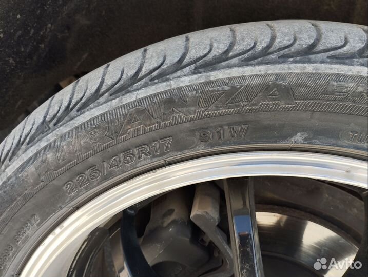 Литые диски r17 5x112 бу