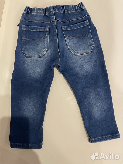Джинсы с футболкой Next на мальчика на 2 года