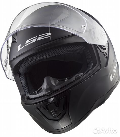 LS2 FF353 Rapid Single Mono Matt Black мотошлем че
