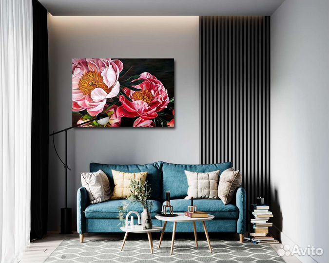 Роспись стен, картины на заказ (акрил, масло)