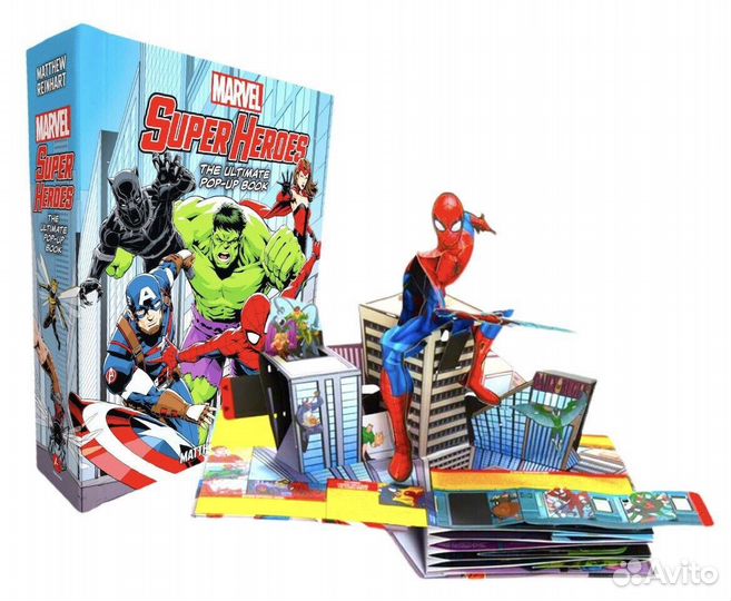 Книга: Супер Герои Marvel Super Heroes Pop Up Book